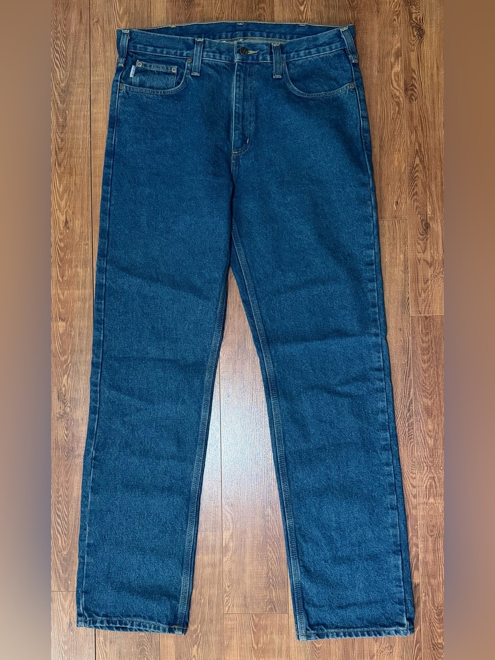 Men’s Carhartt Traditional Fit Straight Leg Jeans (B480) - Size 36 x 34